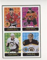 Jonathan Toews, Claude Giroux, Evgeni Malkin, Tuukka Rask [Good to VG…