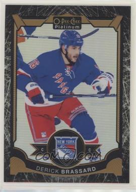 2015-16 O-Pee-Chee Platinum - [Base] - Black Ice #116 - Derick Brassard /99