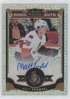 Rookie Autographs - Matt Puempel #/125