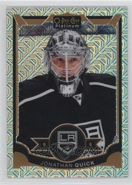 2015-16 O-Pee-Chee Platinum - [Base] - Traxx #52 - Jonathan Quick