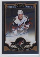 Rookie Autographs - Henrik Samuelsson