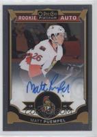 Rookie Autographs - Matt Puempel [EX to NM]