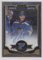 Rookie Autographs - Robby Fabbri [EX to NM]
