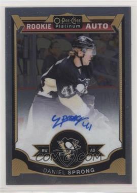 2015-16 O-Pee-Chee Platinum - [Base] #183 - Rookie Autographs - Daniel Sprong