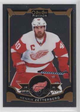 2015-16 O-Pee-Chee Platinum - [Base] #40 - Henrik Zetterberg