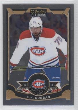 2015-16 O-Pee-Chee Platinum - [Base] #80 - P.K. Subban