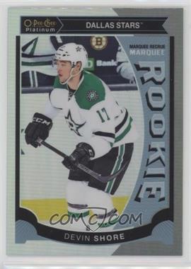 2015-16 O-Pee-Chee Platinum - Marquee Rookies - Rainbow #M14 - Devin Shore