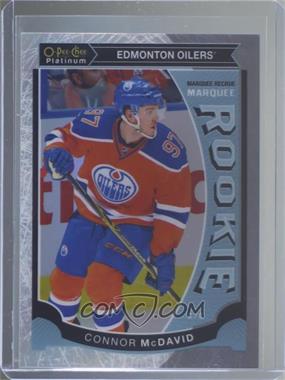 2015-16 O-Pee-Chee Platinum - Marquee Rookies - White Ice #M1 - Connor McDavid /199