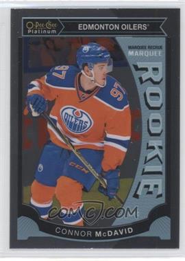 2015-16 O-Pee-Chee Platinum - Marquee Rookies #M1 - Connor McDavid