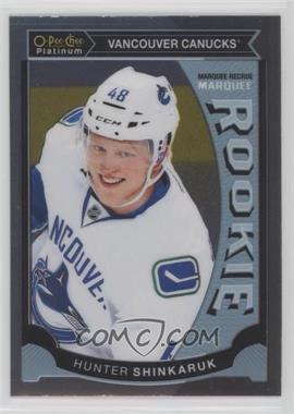 2015-16 O-Pee-Chee Platinum - Marquee Rookies #M21 - Hunter Shinkaruk