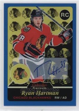 2015-16 O-Pee-Chee Platinum - Retro - Rainbow Blue Autographs #R73 - Ryan Hartman