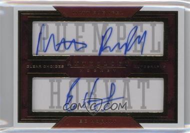 2015-16 Panini Anthology - Clear Choices Autographs #CAU-PH - Matt Puempel, Bo Horvat /199