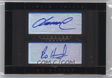 2015-16 Panini Anthology - Dual Autographs #A2-6 - Markus Naslund, Bo Horvat /299