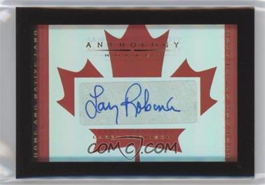 2015-16 Panini Anthology - Home and Native Land Signatures #HNL-14 - Larry Robinson /153