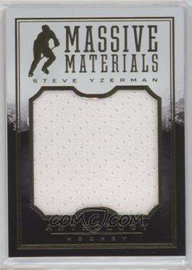 2015-16 Panini Anthology - Massive Materials #MM-57 - Steve Yzerman /199