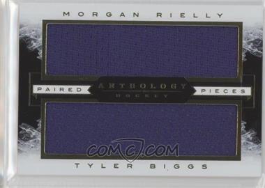 2015-16 Panini Anthology - Paired Pieces Relics #PP-TM - Morgan Rielly, Tyler Biggs /199