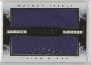 2015-16 Panini Anthology - Paired Pieces Relics #PP-TM - Morgan Rielly, Tyler Biggs /199