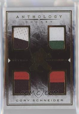 2015-16 Panini Anthology - Tetrad Materials #TM-34 - Cory Schneider /199