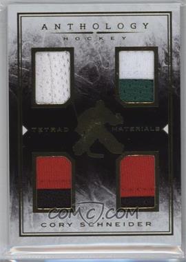 2015-16 Panini Anthology - Tetrad Materials #TM-34 - Cory Schneider /199