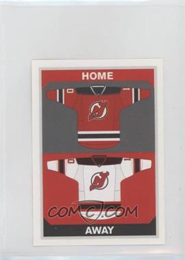 2015-16 Panini NHL Sticker Collection Album Stickers - [Base] #108 - Home/Away Sweaters - New Jersey Devils