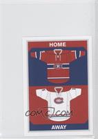 Home/Away Sweaters - Montreal Canadiens