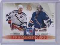 Franchise Icons - Mark Messier, Henrik Lundqvist #/10