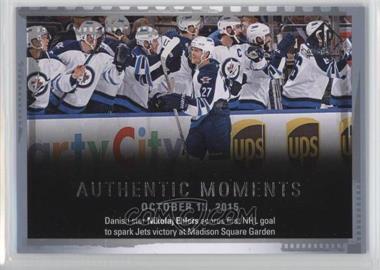 2015-16 SP Authentic - [Base] #144 - Authentic Moments - Nikolaj Ehlers