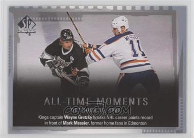 2015-16 SP Authentic - [Base] #155 - All Time Moments Multi-Player - Wayne Gretzky, Mark Messier