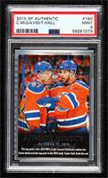Authentic Moments Multi-Player - Connor McDavid, Taylor Hall [PSA 9 M…