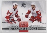 Franchise Icons - Steve Yzerman, Henrik Zetterberg #/199