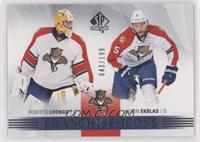 Franchise Icons - Roberto Luongo, Aaron Ekblad #/199