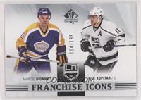 Franchise Icons - Marcel Dionne, Anze Kopitar #/199