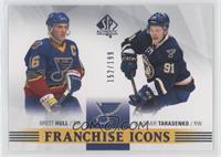 Franchise Icons - Brett Hull, Vladimir Tarasenko #/199