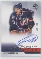 Future Watch Autographs - Josh Anderson #/999