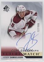 Future Watch Autographs - Henrik Samuelsson #/999