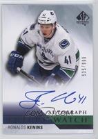 Future Watch Autographs - Ronalds Kenins #/999