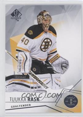 2015-16 SP Authentic - [Base] #34 - Tuukka Rask