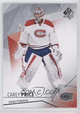 2015-16 SP Authentic - [Base] #46 - Carey Price