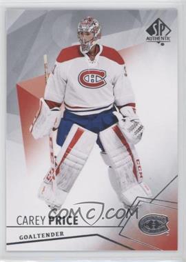 2015-16 SP Authentic - [Base] #46 - Carey Price