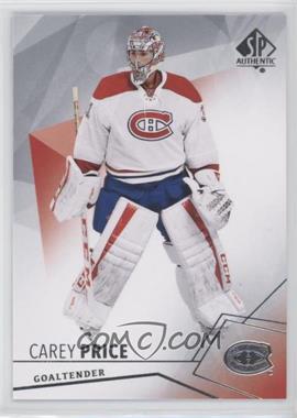 2015-16 SP Authentic - [Base] #46 - Carey Price