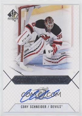 2015-16 SP Authentic - Scripted Stoppers #SS-CS - Cory Schneider