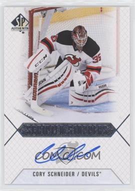 2015-16 SP Authentic - Scripted Stoppers #SS-CS - Cory Schneider