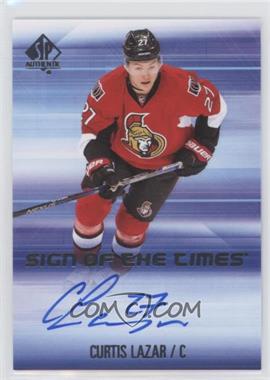 2015-16 SP Authentic - Sign of the Times #SOTT-CL - Curtis Lazar