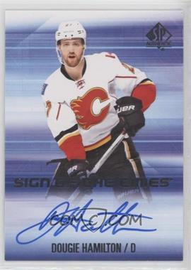 2015-16 SP Authentic - Sign of the Times #SOTT-DH - Dougie Hamilton