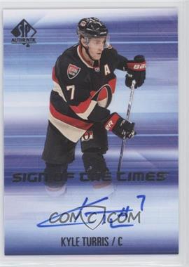 2015-16 SP Authentic - Sign of the Times #SOTT-KT - Kyle Turris