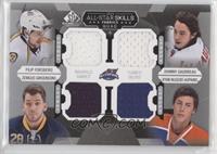 Filip Forsberg, Johnny Gaudreau, Zemgus Girgensons, Ryan Nugent-Hopkins