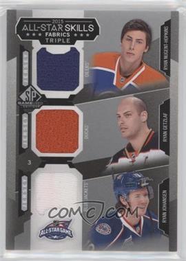 2015-16 SP Game-Used - 2015 All-Star Skills Fabrics Triples #AS3-12 - Ryan Nugent-Hopkins, Ryan Getzlaf, Ryan Johansen