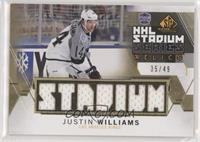 Justin Williams [EX to NM] #/49