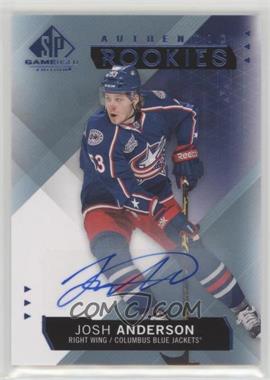 2015-16 SP Game-Used - [Base] - Blue Autographs #118 - Authentic Rookies - Josh Anderson