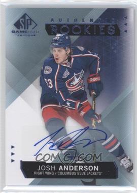 2015-16 SP Game-Used - [Base] - Blue Autographs #118 - Authentic Rookies - Josh Anderson